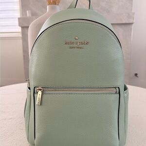 Kate Spade Leila Pebbled Leather Dome Backpack